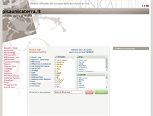 Tablet Screenshot of pisa.toscanaeturismo.net